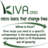 Kiva.org - micro loans that change lives